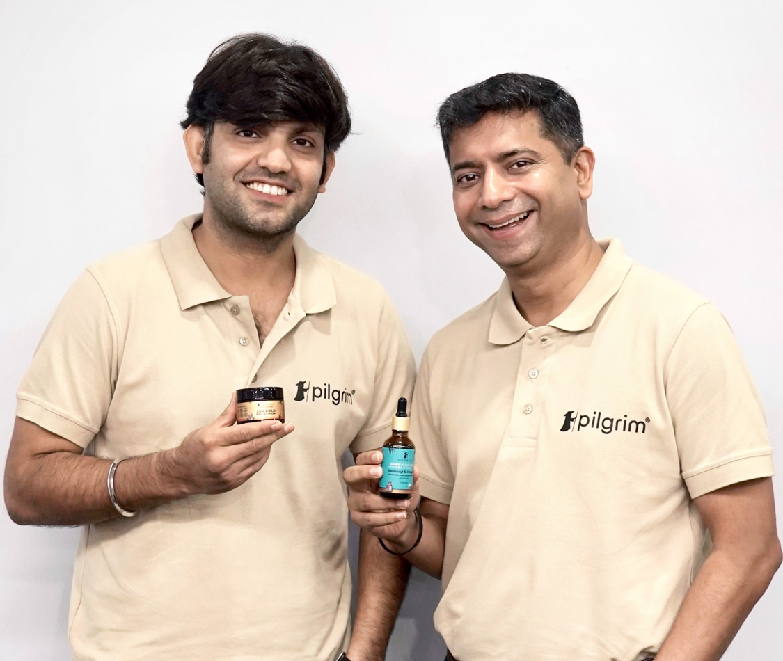 (L-R) Pilgrim cofounders Gagandeep Makker and Anurag Kedia